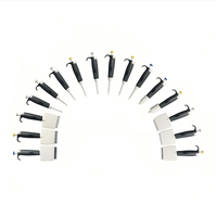 Micropipette monocanal réglable OEM 0,1-10 ml, semi-stérilisée, pistolet de pipetage, micropipette de laboratoire, vente directe usine