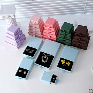 Cajas de Joyería Personalizadas para Pendientes y Pulseras, Cajas de Regalo con Cajón Deslizable, Caja de Papel con Logotipo - Product Image 5