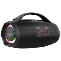 Zealot S98 Altavoz Inalámbrico para Exteriores 5.3 con Luces LED RGB, Resistente al Agua IPX6, 160W, Batería de 36000mAh, Subwoofer Portátil con Bajos Potentes