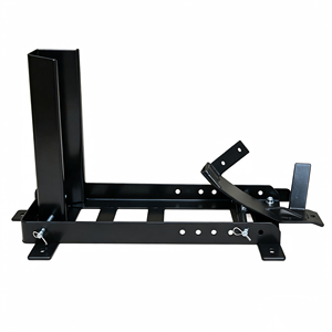 Support de <span class=keywords><strong>roue</strong></span> de <span class=keywords><strong>moto</strong></span> réglable en acier, design à profil bas, anti-basculement, offre un support sécurisé pour les motos - Product Image 3