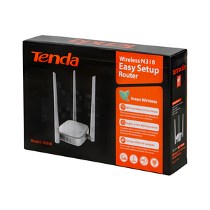 Kesederhanaan dengan Tenda N318 Router akses Internet rumah Kecepatan 300mbps dengan Firewall CANGGIH & fungsi dasar - Product Image 6
