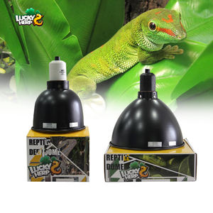 Reptilien leuchte Dome 5,5 Zoll optische Reflexions abdeckung UVB Reptilien lampen schirm für Reptilien glas Terrarium - Product Image 6
