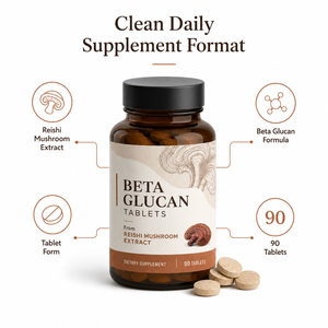 Comprimés d'alpha-bêta-glucane acylé hydrolysé de qualité cosmétique, prix usine, pour adultes, naturels, végétaliens, sans gluten - Product Image 2