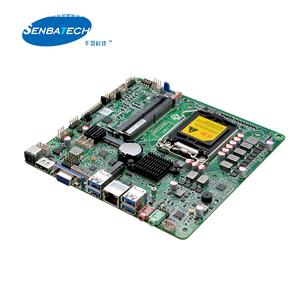 Placa base con profesor Socket LGA 1200 Dual HD DDR4 Max 128GB SATA3.0 M.2 SSD H410 Chipset placa madre Oem - Product Image 3