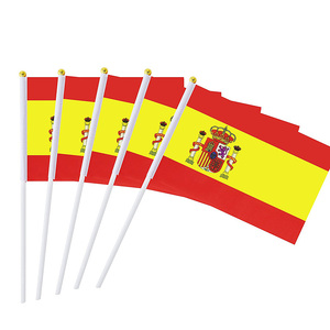 Banderas <span class=keywords><strong>de</strong></span> mano <span class=keywords><strong>de</strong></span> <span class=keywords><strong>España</strong></span> <span class=keywords><strong>de</strong></span> buena calidad, bandera nacional <span class=keywords><strong>de</strong></span> <span class=keywords><strong>España</strong></span> para colgar en la mano, bandera nacional <span class=keywords><strong>de</strong></span> <span class=keywords><strong>España</strong></span> para llevar en la mano - Product Image 4