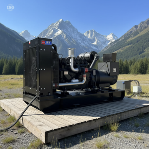 Groupe électrogène à châssis ouvert 400 kW 500 kVA, générateur industriel avec démarrage automatique, conception insonorisée, 50/60 Hz, démarrage à distance - Product Image 2