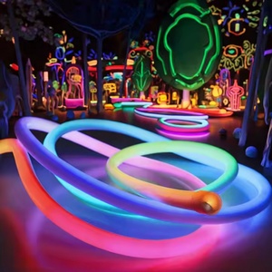 Iluminación de Tubo Impermeable IP65, Pixel Dinámico RGB, Tira de Luz LED de Neón Flexible Redonda de 360 Grados - Product Image 5