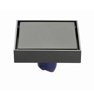 Concealed Floor Drain 304 Stainless Steel Square Odor Proof Anti Corrosion For Bathroom Balcony Shower - Product Image 5