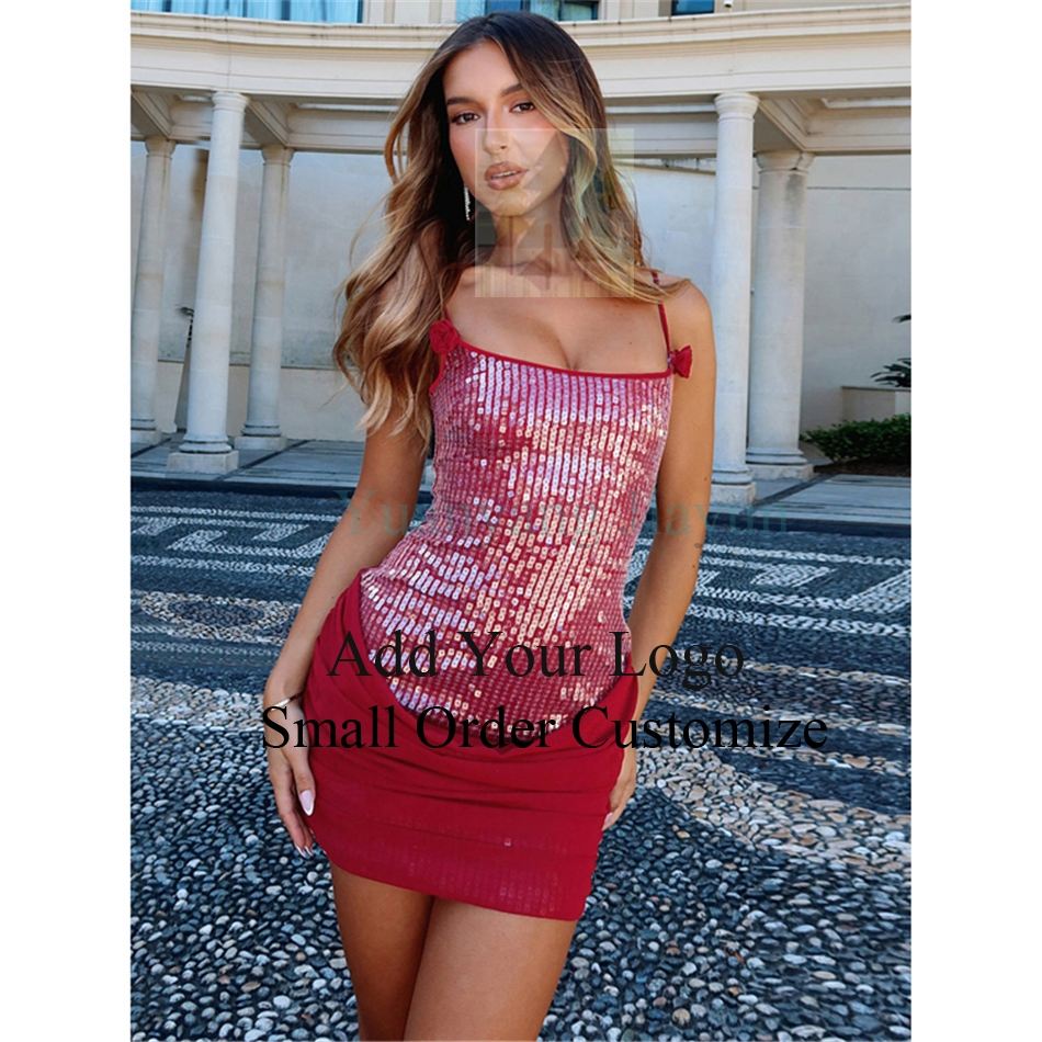 open lace back dress Red & Pink Jacquard Midi Dress - All Dresses main image 1
