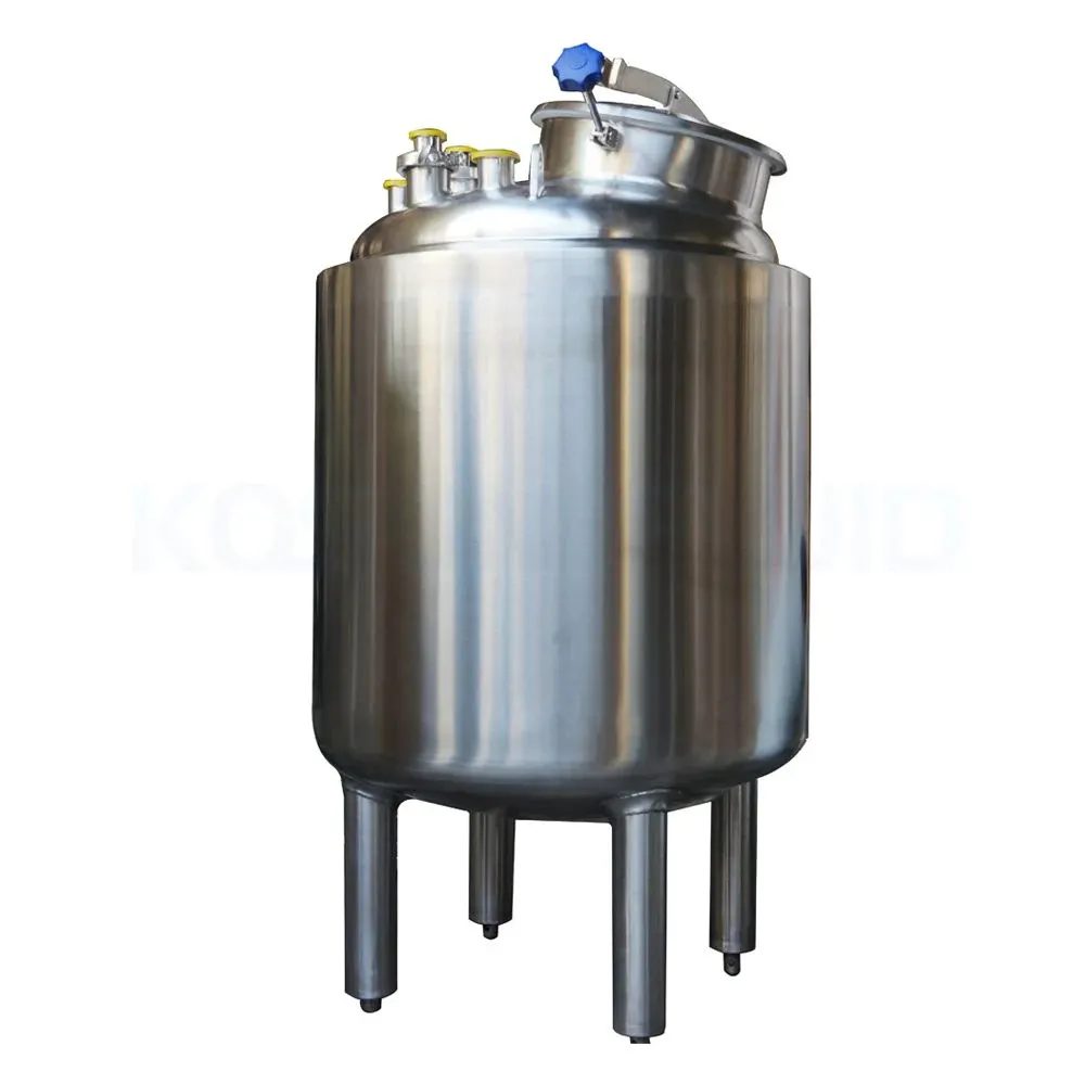 Tanque de agua líquida de acero inoxidable 304, equipo de almacenamiento de productos químicos de alta calidad, 500L
