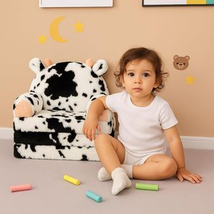 Nuevo diseño tierno juguetón Popular niños lindo Animal patrón bebé sofás silla sofá niños sofá - Product Image 2