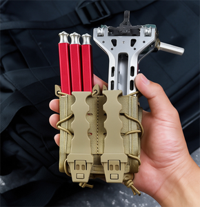 หนังสติ๊กเลเซอร์ G5 Loader แบบโลหะทั้งหมด ยิงลูกกระสุนอัตโนมัติ รวดเร็ว หลายนัด ทำจากอลูมิเนียมอัลลอยด์ พร้อมตลับกระสุน - Product Image 3