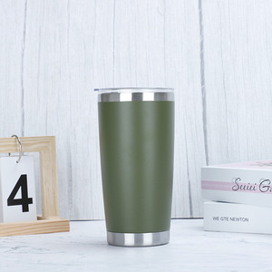 Gobelet de voiture 20 oz en acier inoxydable 304, avec logo imprimé par sublimation et peint par pulvérisation, design de style américain, pour montage sur voiture, en stock - Product Image 6