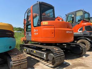 Mini-excavatrice Hitachi ZX75 du Japon avec boîte de vitesses et pompe, modèles ZX50 ZX55 ZX60 ZX65 ZX70, prix bas à vendre - Product Image 4