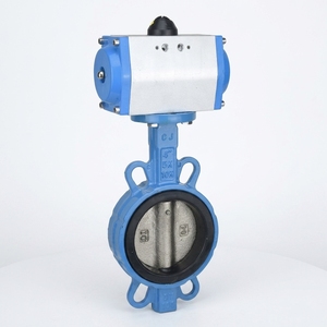 Vanne pneumatique D671X en fonte avec joint EPDM et disque en acier inoxydable, actionnée par air comprimé - Product Image 6
