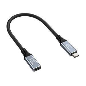 USB4 <span class=keywords><strong>5M</strong></span> 8K écran Projection PD 240W <span class=keywords><strong>Thunderbolt</strong></span> 4/<span class=keywords><strong>3</strong></span> Compatible pleine fonction données type-c mâle femelle extension 5A charge rapide - Product Image 6