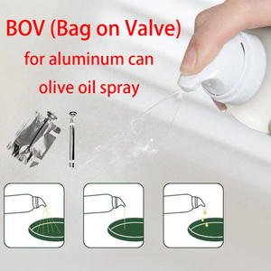 Lata de <span class=keywords><strong>Aerosol</strong></span> de <span class=keywords><strong>Aluminio</strong></span> con Válvula de Bolsa (BOV) para Uso Cosmético, Lata Metálica con Válvula de Bolsa para Aceite de Cocina - Product Image 3
