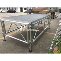 Plataforma portátil de aluminio para conciertos, para eventos y bodas