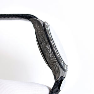 Reloj Mecánico de Diseño para Hombre, Movimiento Automático de Precisión 4130, Marca ETA, Caja de Fibra de Carbono de 40 mm, Correa Cómoda - Product Image 3