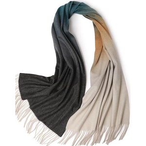 Nuovo Designer 100% in Cashmere scialle da donna adulti classici inverno sciarpe marmitta oversize sfumato Cashmere ultime stelle alpine <span class=keywords><strong>25</strong></span> pz - Product Image 4