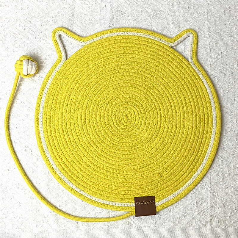 Yellow Toy Ball One-Piece Mat