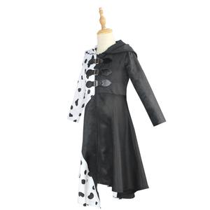 Disfraces de <span class=keywords><strong>Cruella</strong></span> en 3 Estilos, Disfraz de <span class=keywords><strong>Cruella</strong></span> De <span class=keywords><strong>Vil</strong></span> para Niñas, Traje de Fiesta para Halloween - Product Image 4