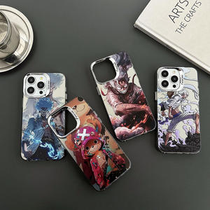 Fundas para Teléfono con Dibujos Animados de One Piece, <span class=keywords><strong>Luffy</strong></span> y <span class=keywords><strong>Zoro</strong></span>, para iPhone XR 11 12 13 14 15 16 Pro MAX Plus, IMD, Antigolpes - Product Image 2