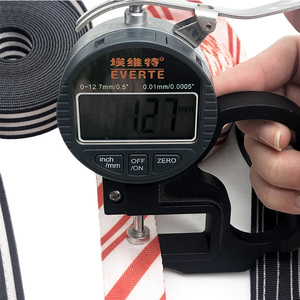 가방 및 기타 숄더 스트랩용 로고가 인쇄된 공장 직접 <span class=keywords><strong>1</strong></span> 인치 나일론 열전달 폴리에스터 안전 벨트 웨빙 - Product Image 4