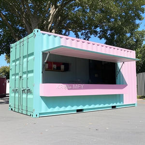 ร้านกาแฟ/ร้านอาหาร/บาร์สำเร็จรูปพับได้ ปี 2025  ตู้คอนเทนเนอร์ขนส่งสินค้าสุดหรู พร้อมครัว ขาย - Product Image 4