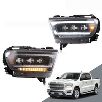 Produits très vendus, phares de voiture, phares LED étanches pour Dodge RAM 1500 2019-2026