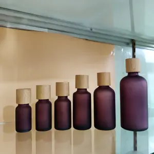 工厂批发香水50毫升独特的泵和容器产品滴管瓶
