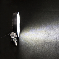 Feux antibrouillard et barre lumineuse de travail LED ronds DXZ 14LED 12W 12V certifiés CE pour la rénovation/amélioration des camions/voitures/SUV/bateaux/quad