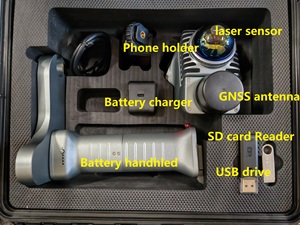 Scanner LiDAR 3D portable GEOSUN GS-200G avec RTK intégré, équipement de topographie de haute précision pour la <span class=keywords><strong>patrouille</strong></span> des lignes électriques - Product Image 5