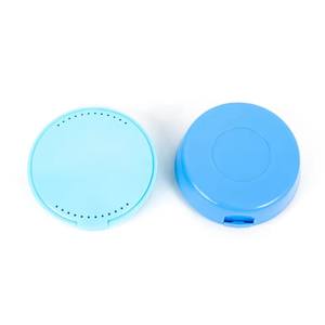 다채로운 치과 보철물 상자 교정기 리테이너 마우스가드 보관 여행용 케이스 거울 포함 평생 보증 클래스 I - Product Image 5