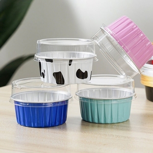 Moule à pudding et gâteau spécial pour friteuse à air 125 ml, bol en aluminium pour crevettes et œufs, petite boîte en aluminium, plat de cuisson, outils de pâtisserie - Product Image 5