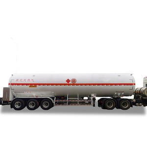Semi-remorque citerne GNL d'occasion à 3 essieux, 52,6 m³, cryogénique, pour gaz naturel liquéfié - Product Image 4