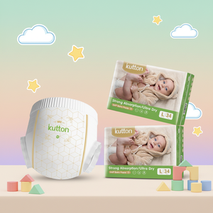 Pañales para Bebé Súper Absorbentes Ultrafinos con Prevención de Fugas 3D y Diseño Suave y Transpirable - Opciones de Talla - Product Image 1