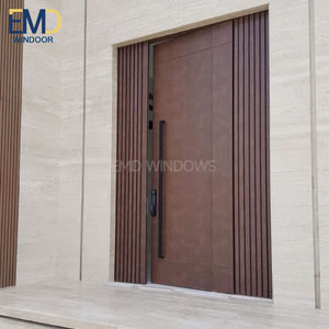 Portes de garage pliantes en aluminium à double vitrage extérieur - Product Image 3