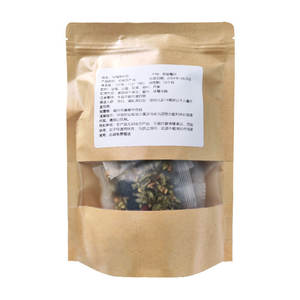 Té suelto con sabor a hoja de loto de ciruela de 100g, ciruela negra infundida con un toque de bolsa de té estilo Zen-Drink - Product Image 1