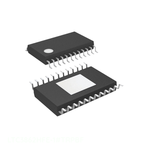 24 TSSOP แผ่นต่อสายแบบเปิดเผยรุ่น LTC3862HFE-1 # การจัดการพลังงาน TRPBF (PMIC) ซื้อชิ้นส่วนอิเล็กทรอนิกส์ออนไลน์ BOM ไอซี มีสินค้าในสต็อก - Product Image 1