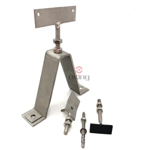 Meilleures ventes de pièces de <span class=keywords><strong>fixation</strong></span> en granit ou en pierre en acier inoxydable support d'angle en marbre pour système de revêtement mural - Product Image 3