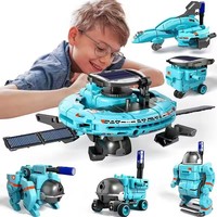 Jouets robots solaires 6 en 1, jouets éducatifs STEM, jouets de construction spatiale solaires, kit de bricolage scientifique pour enfants