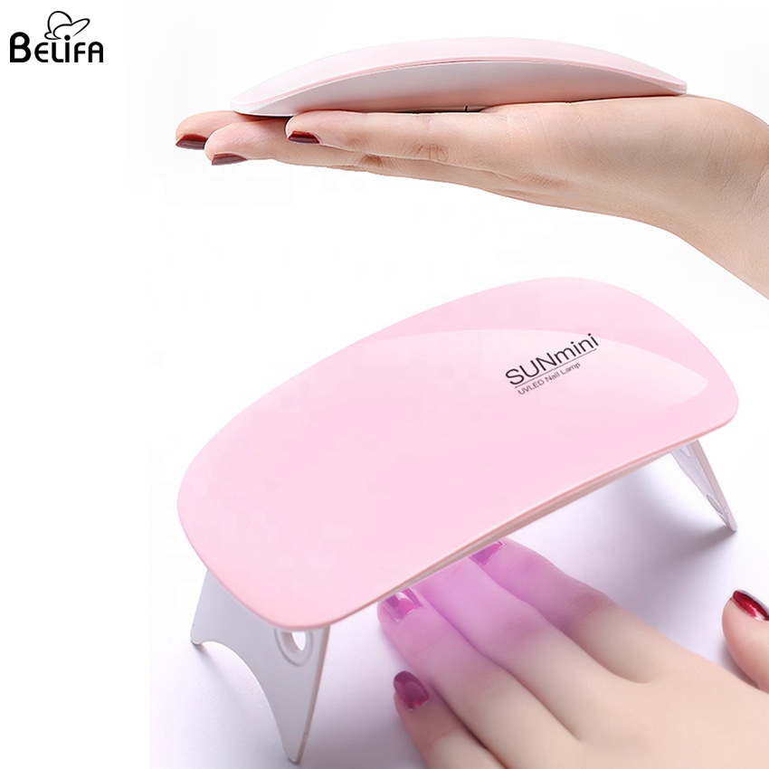 6 Вт USB гель для ногтей пальцев лака для ногтей искусство путешествия чайная кружка Карманный складной портативный мини светодиодная УФ-лампа для сушки ногтей