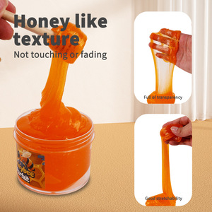 Cross-border Hot Sale <b>Slime</b> Bee Bullhead Glue Diy Crystal Mud <b>Toy</b> Sparkling Glue <b>Toy</b> Extrusion and Decompression <b>Toy</b> - Product Image 3