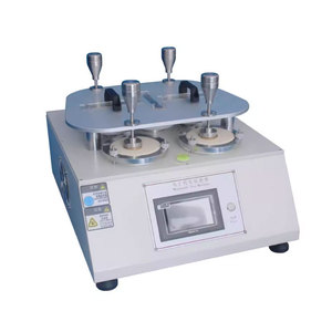 4-Stationen-Touchscreen-Steuerung für Martin deel Verschleiß festigkeit prüfmaschine <span class=keywords><strong>Martindale</strong></span> <span class=keywords><strong>Pilling</strong></span> Resistance Test Machine - Product Image 3