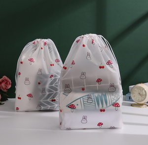 Bolsa de Almacenamiento Impermeable de Nailon con Cordón de Tela, Diseño Personalizado - Product Image 4