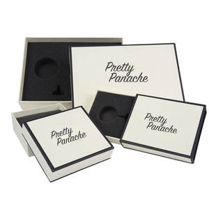 Boîte à bijoux personnalisée OEM Coffrets cadeaux Bagues Pendentifs Colliers Boîte d'emballage de bijoux personnalisée - Product Image 1