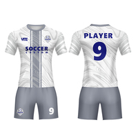 Maillot de football personnalisé pour homme adulte – Design sur mesure, logo d'équipe, numéro – Qualité supérieure, 100 % polyester, imprimé par transfert thermique