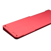 Boîtier de clavier personnalisé, fraisage cnc, laiton anodisé, en acier inoxydable, en polycarbonate, 1 pièce