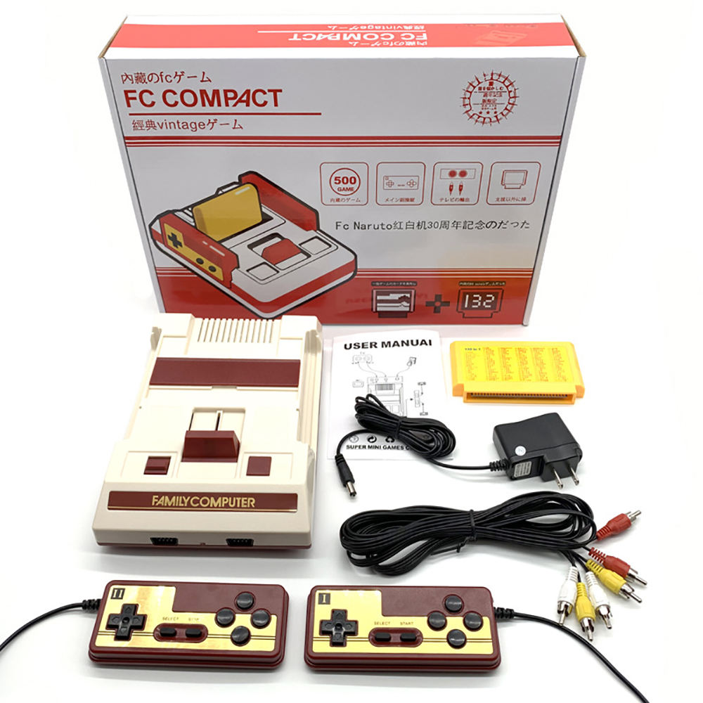 Retro Family Computer Game Classic 8-Bit Console Wi-Fi Support